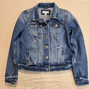 LOFT Girls Denim Jean Jacket Size XXS